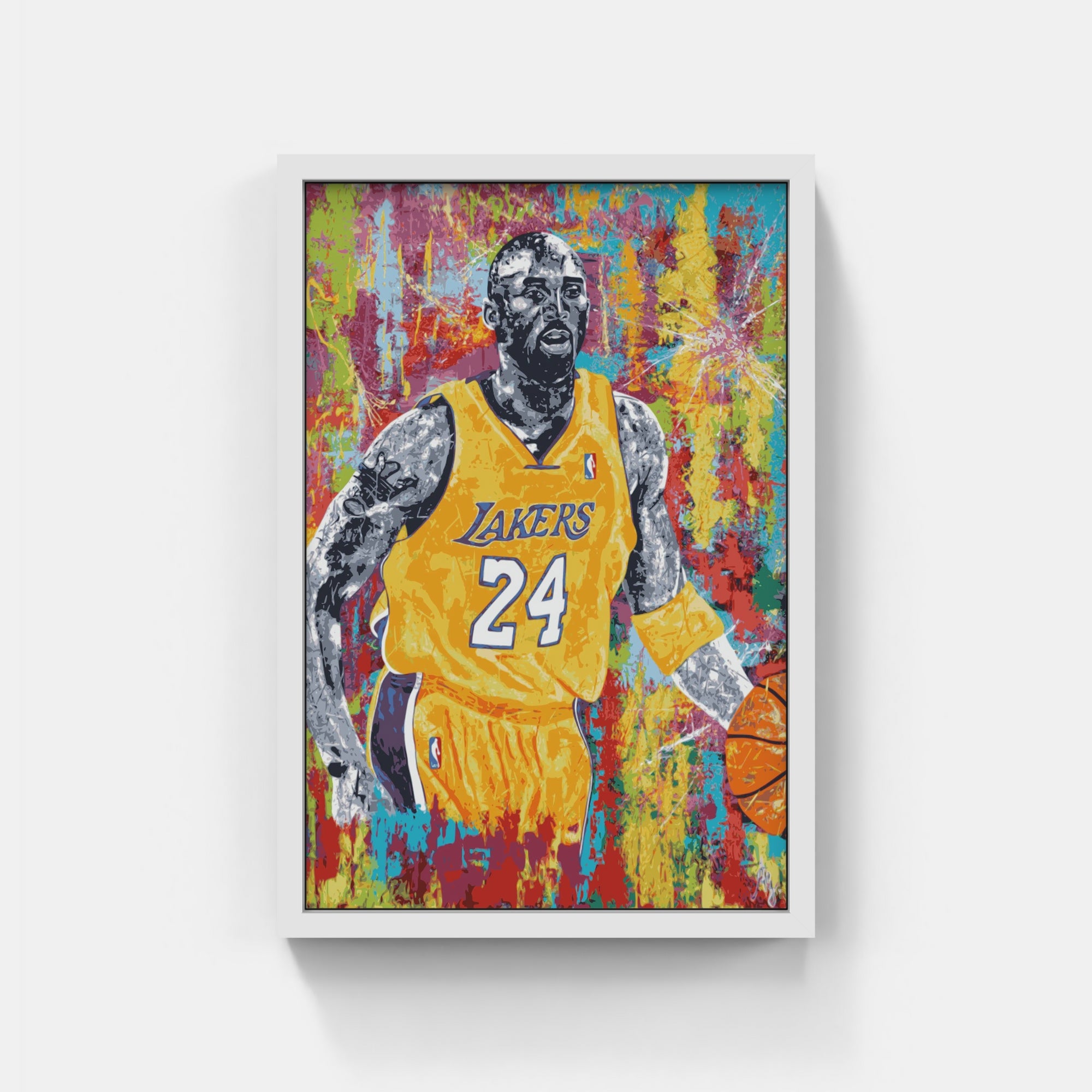 Plakat - Kobe Bryant graffiti - admen.dk