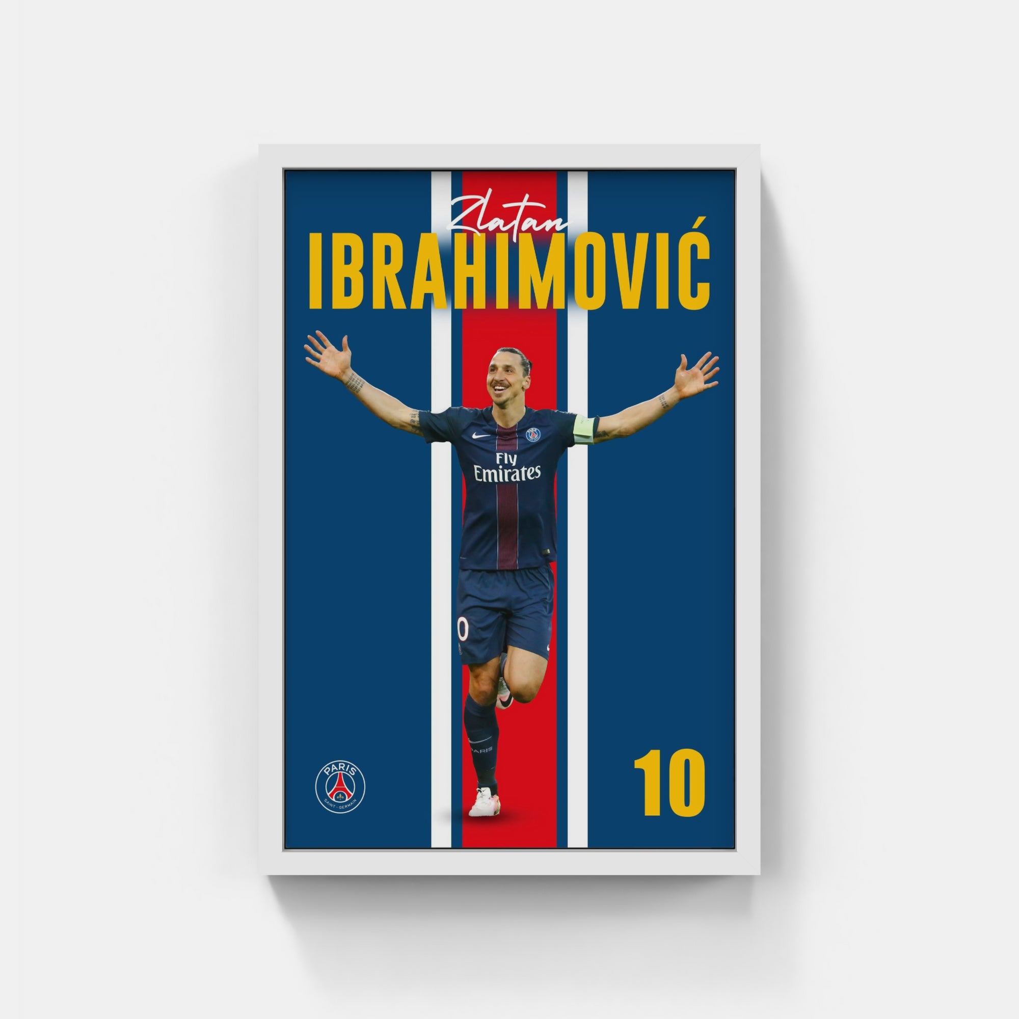 Plakat - Zlatan Ibrahimović - admen.dk