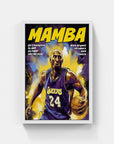 Plakat - Kobe Bryant mamba aktion - admen.dk