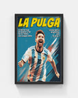 Plakat - Messi La Pulga - admen.dk