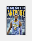 Plakat - Carmelo Anthony nr. 15 - admen.dk