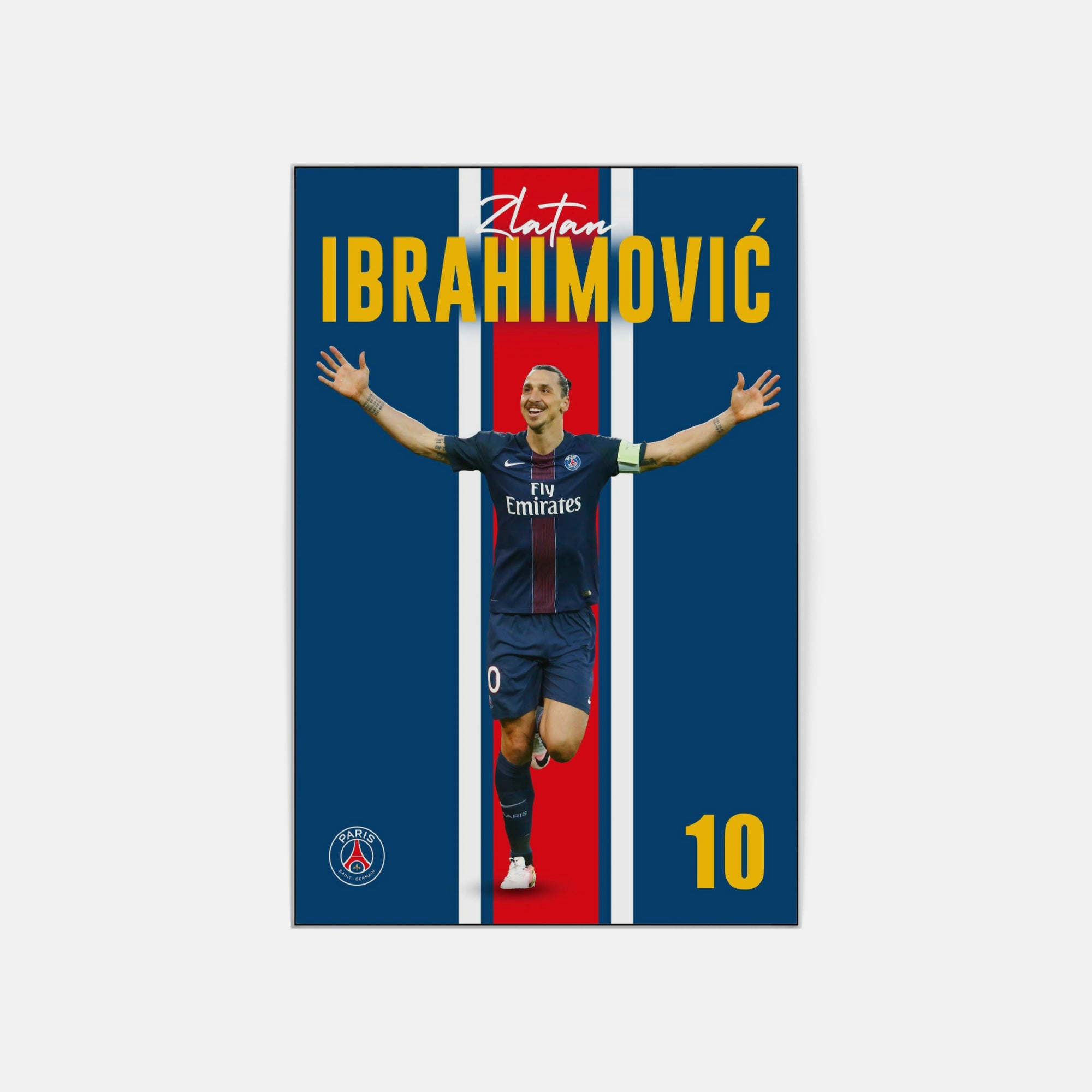 Plakat - Zlatan Ibrahimović - admen.dk