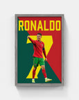 Plakat - Cristiano Ronaldo stolt - admen.dk