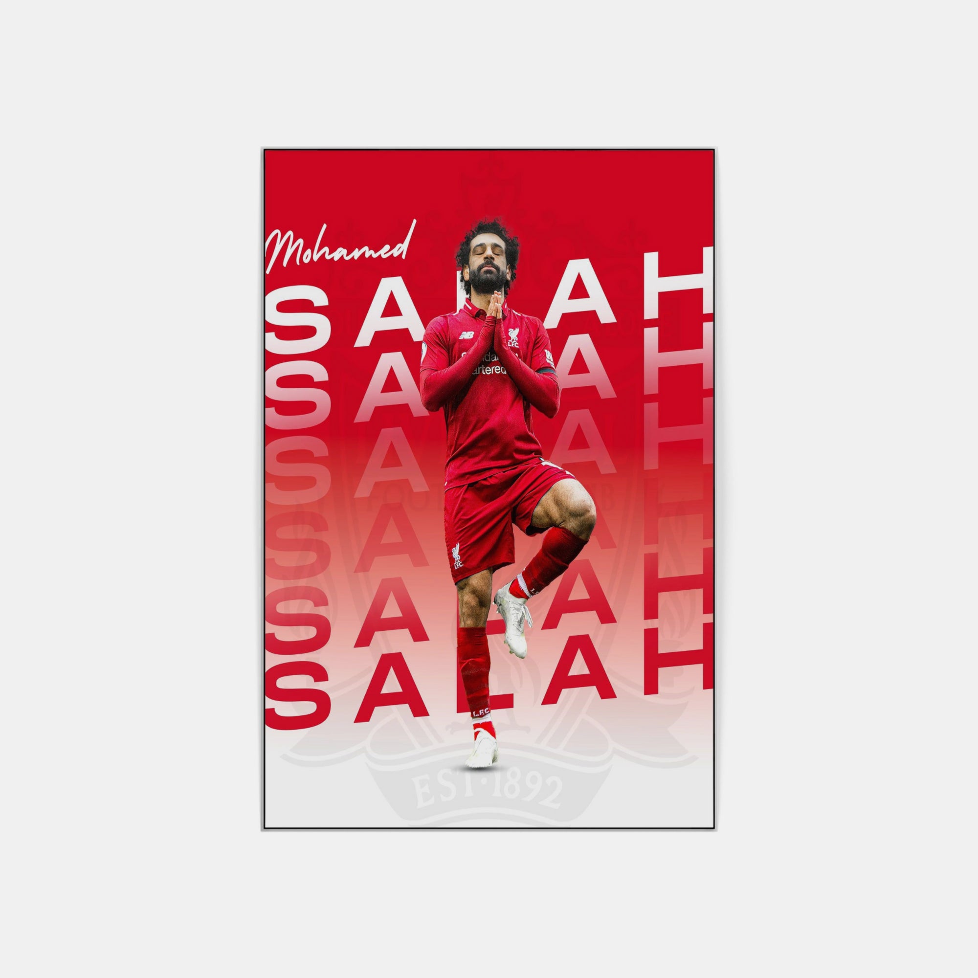 Plakat - Mohamed Salah style - admen.dk