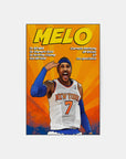 Plakat - Carmelo Anthony Melo - admen.dk