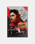 Plakat - Charles Leclerc style - admen.dk