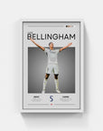 Plakat - Jude Bellingham Real Madrid look - admen.dk