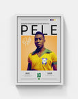 Plakat - Pele grafisk look - admen.dk