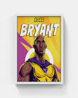 Plakat - Kobe Bryant superhelt - admen.dk