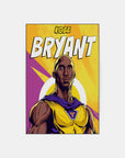 Plakat - Kobe Bryant superhelt - admen.dk