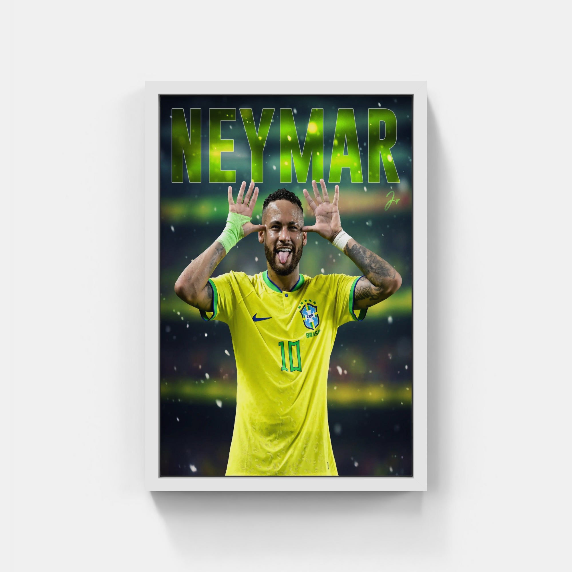 Plakat - Neymar i godt humør - admen.dk