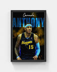 Plakat - Carmelo Anthony style - admen.dk