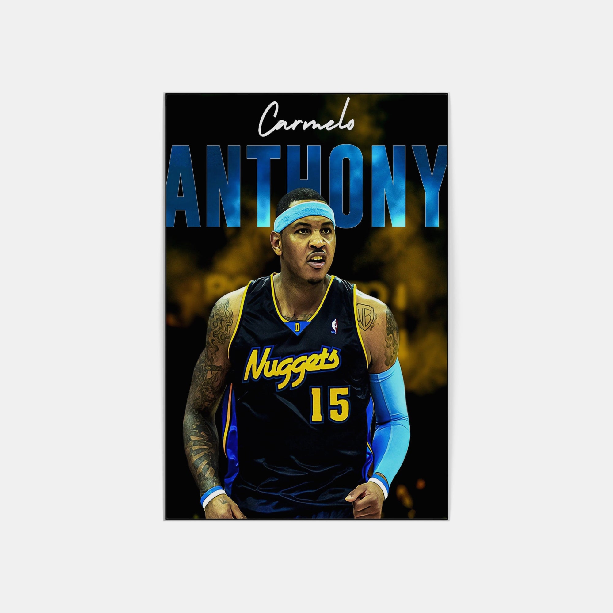 Plakat - Carmelo Anthony style - admen.dk