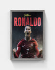 Plakat - Cristiano Ronaldo i skrigende jubel - admen.dk