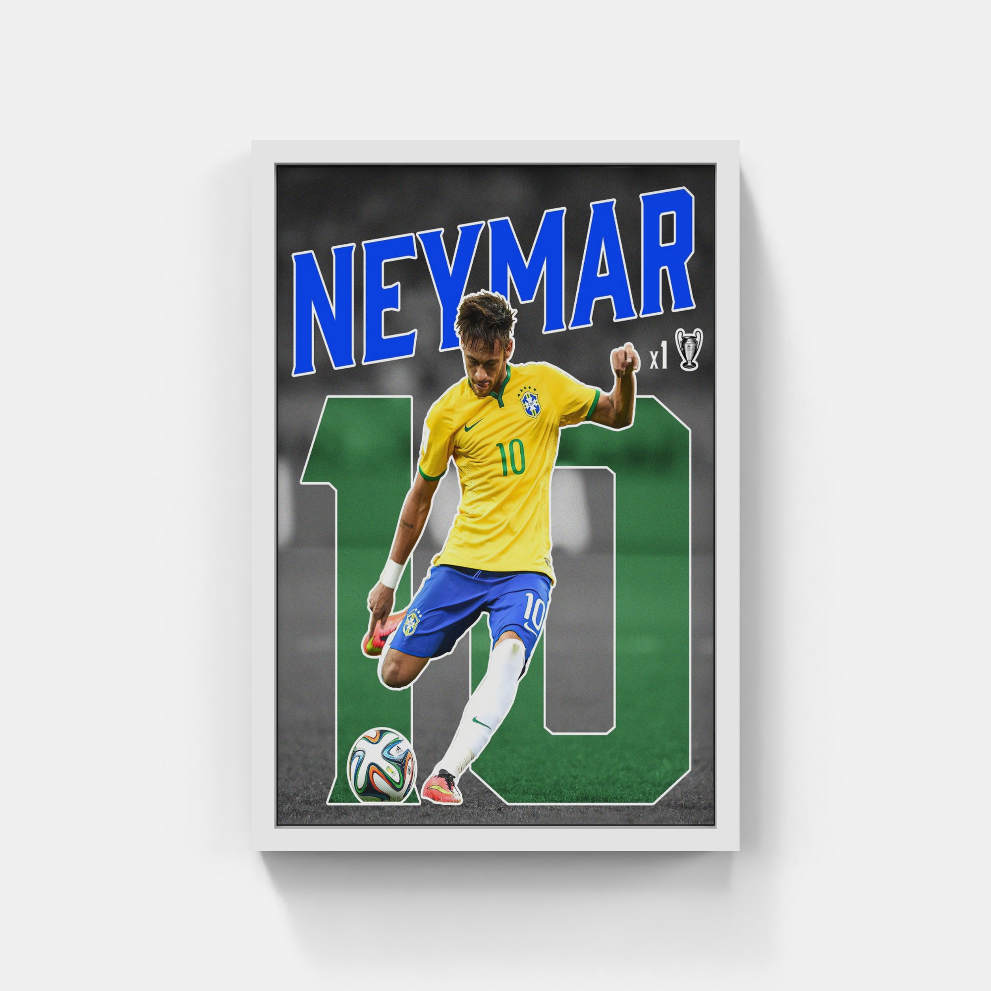 Plakat - Neymar Jr. sparkeklar - admen.dk