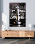 Plakat - Be the chess player citat - admen.dk