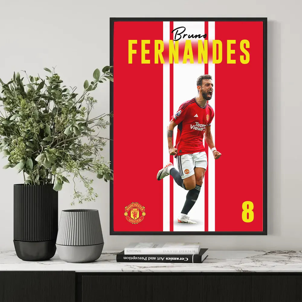 Plakat - Bruno Fernandes - admen.dk