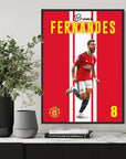 Plakat - Bruno Fernandes - admen.dk