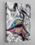 Canvas - The kiss kunst - admen.dk