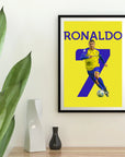 Poster - Cristiano Ronaldo running