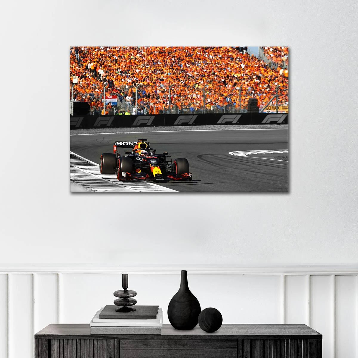 Plakat - F1 bil racing kunst - admen.dk