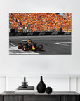 Plakat - F1 bil racing kunst - admen.dk