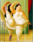 Plakat - Fernando Botero - Ballet danser kunst - admen.dk