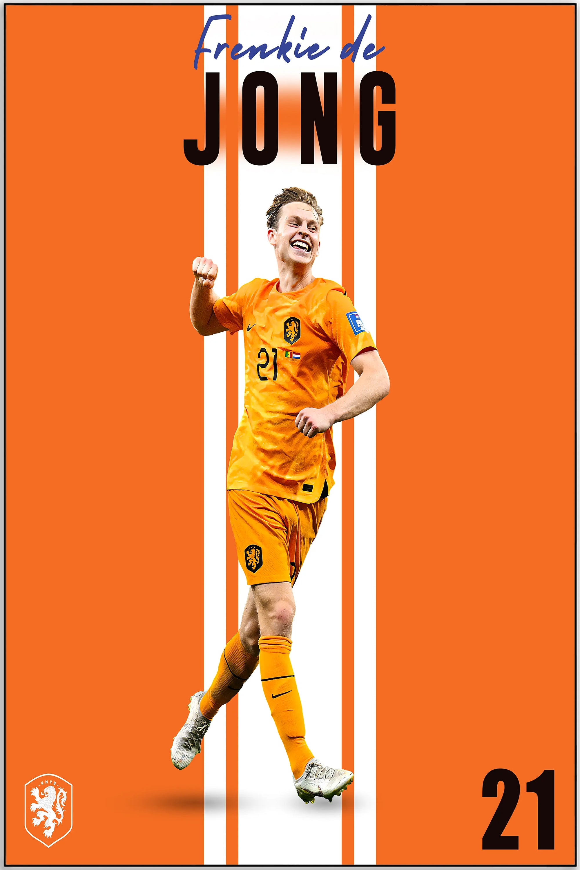 Plakat - Frankie de Jong style - admen.dk