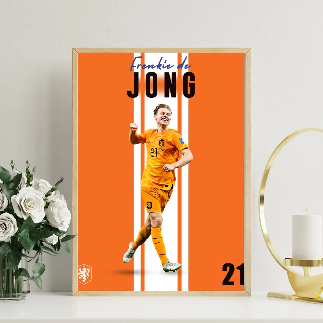 Plakat - Frankie de Jong style