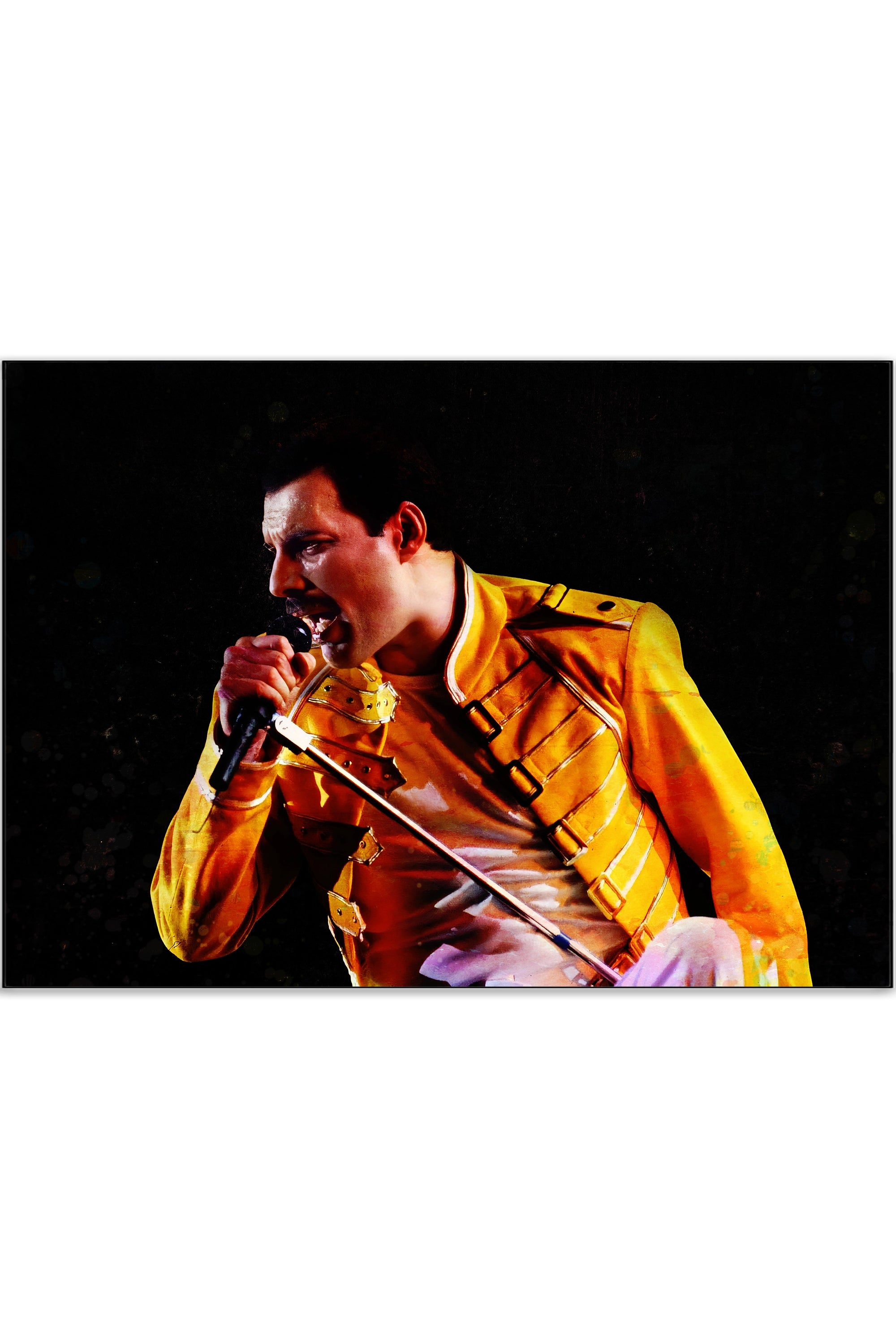 Plakat - Freddie Mercury portræt - admen.dk