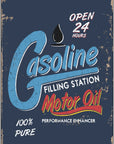 Plakat - Gasoline filling station - admen.dk