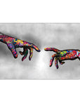 Canvas - Hands of God kunst - admen.dk