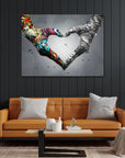 Plakat - Hands heart - admen.dk