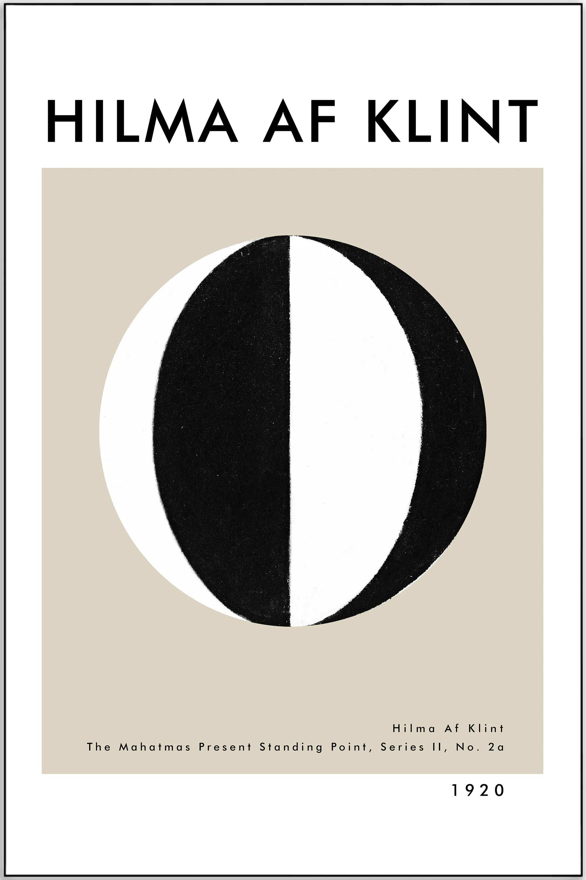 Plakat - Hilma af Klint - The Mahatmas Present - admen.dk