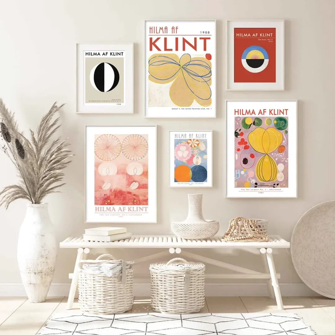 Plakat - Hilma af Klint - The ten largest, no 7 - admen.dk