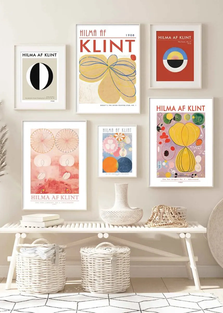 Plakat - Hilma af Klint - The Swan - admen.dk