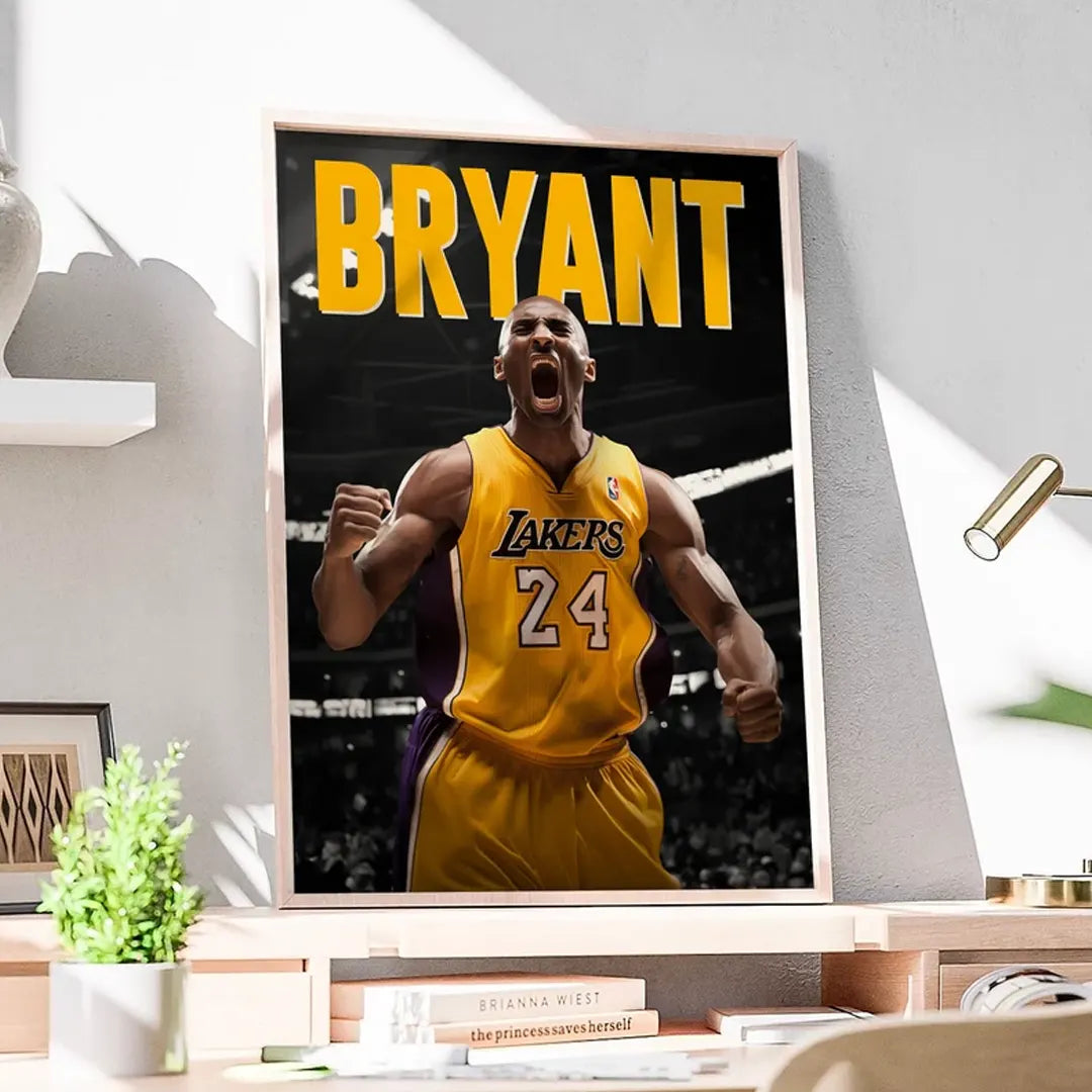 Plakat - Kobe Bryant sejrkunst - admen.dk