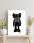 Plakat - Kaws i Dior outfit