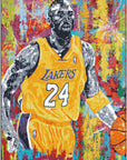 Plakat - Kobe Bryant graffiti - admen.dk