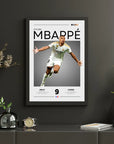 Plakat - Kylian Mbappe Real Madrid kunst - Admen.dk