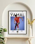 Poster - Lamine Yamal graphic look