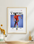 Poster - Lamine Yamal graphic look