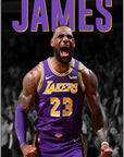 Plakat - Lebron James sejrkunst - admen.dk