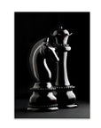 Plakat - Lets play chess kunst - admen.dk