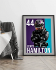 Plakat - Lewis Hamilton nr. 44 - admen.dk