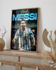 Plakat - Lionel Messi Argentina kunst - admen.dk