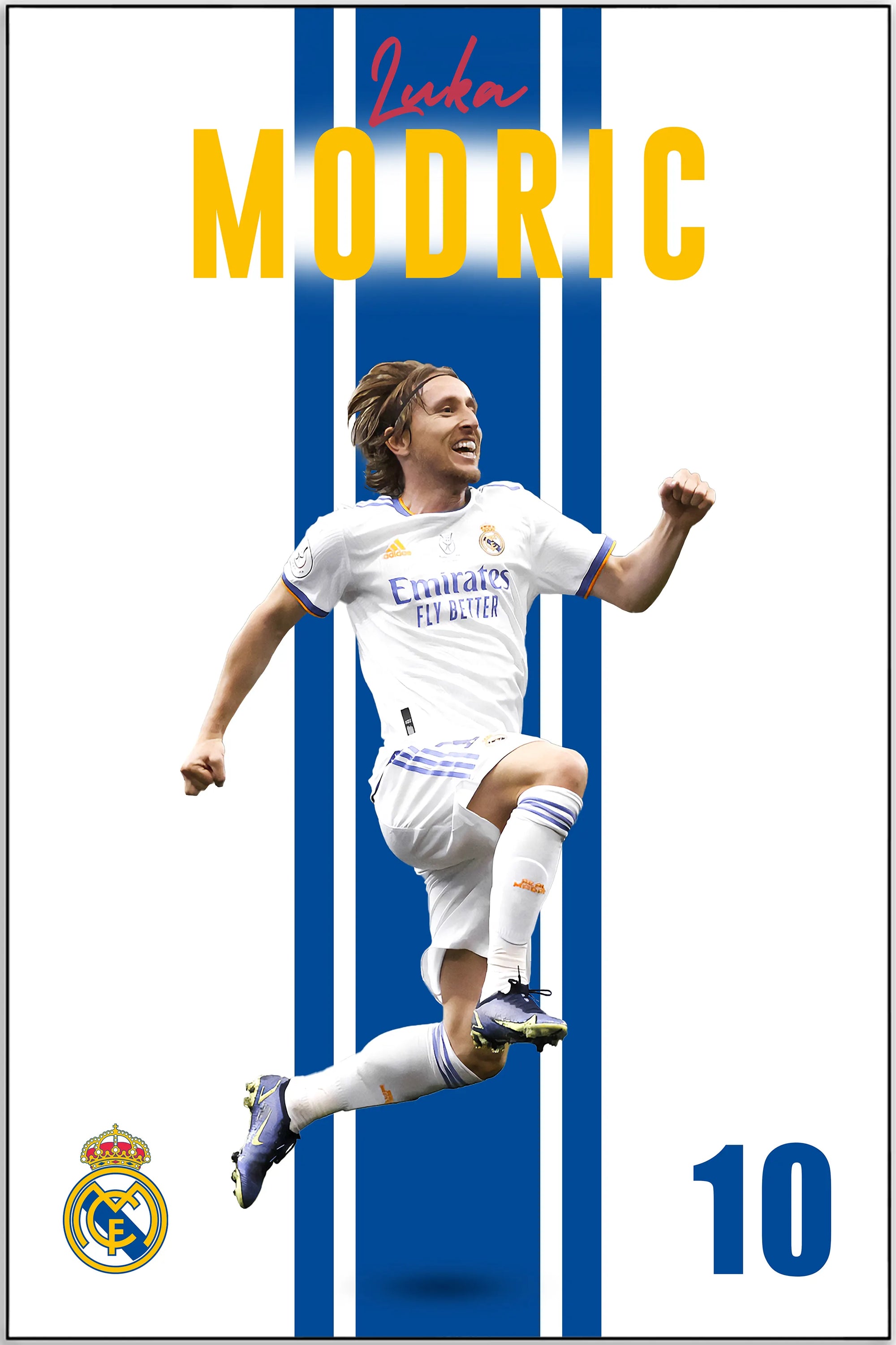 Plakat - Luka Modrić - admen.dk