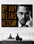 Plakat - Malcom X citat - admen.dk