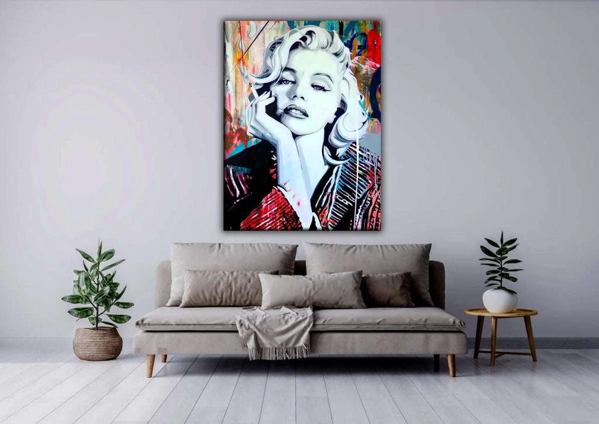 Plakat - Marilyn Monroe pop kunst - admen.dk