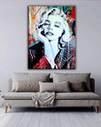 Plakat - Marilyn Monroe pop kunst - admen.dk